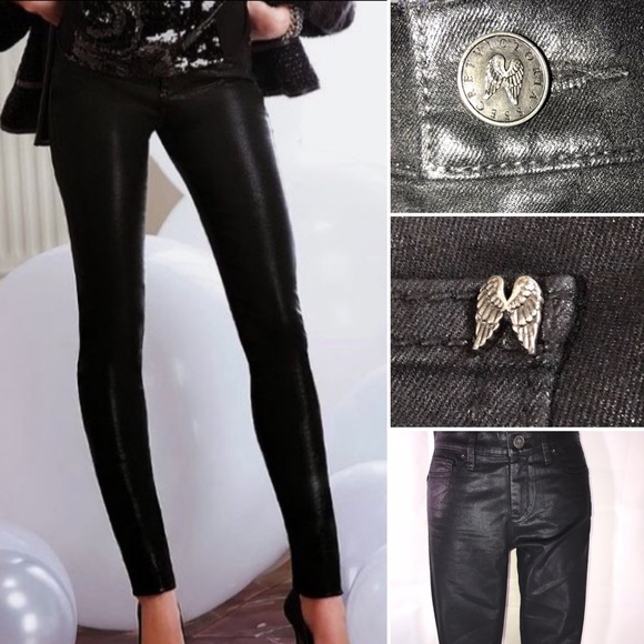 Victoria's Secret Denim - Victoria’s Secret Siren Black Skinny Jeans Sz 4